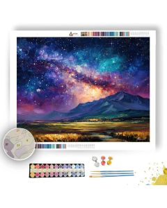 PERUVIAN NIGHT SKY - Paint by Numbers Full Kit