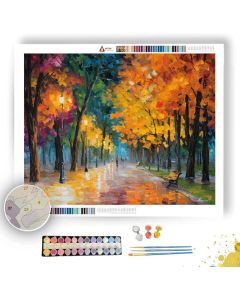 BUENOS AIRES PARK AUTUMN - Paint by Numbers Full Kit