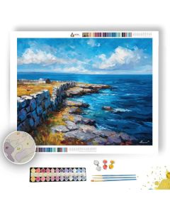 ARAN ISLANDS SHORE - Paint by Numbers Full Kit