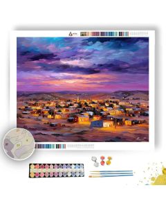COOBER PEDY DUSK - Paint by Numbers Full Kit