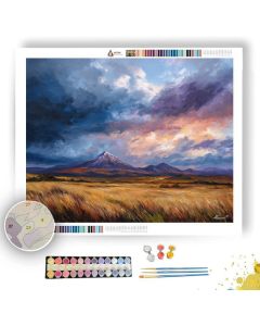 TONGARIRO CROSSING - Paint by Numbers Full Kit