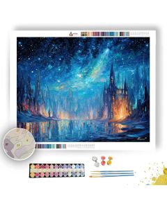 FROSTLUME CITY - Paint by Numbers Full Kit