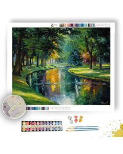 ODENSE RIVER SCENE - Paint by Numbers Full Kit