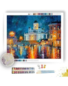 HELSINKI CATHEDRAL VIEW - Paint by Numbers Full Kit