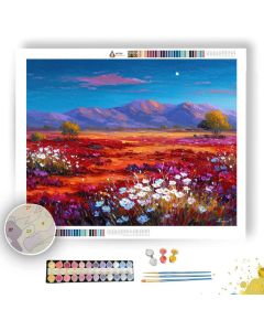 AUSTRALIAN DESERT BLOOM - Paint by Numbers Full Kit