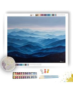 GREAT SMOKY RIDGE - Paint by Numbers Full Kit