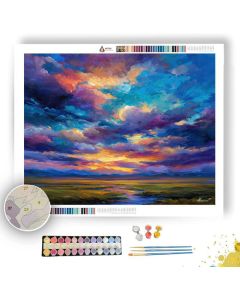 ICELANDIC OPEN SKY - Paint by Numbers Full Kit
