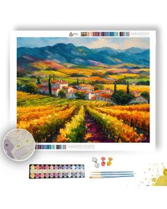 CAPE WINELANDS LIGHT - Paint by Numbers Full Kit