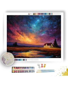 ARGENTINE NIGHT SKY - Paint by Numbers Full Kit