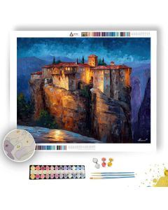 METEORA MONASTERIES - Paint by Numbers Full Kit