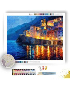 AMALFI COAST LIGHT - Paint by Numbers Full Kit