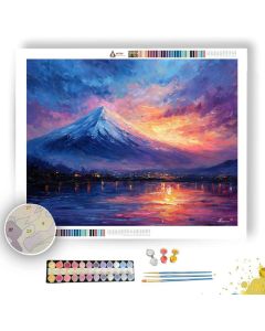 MOUNT FUJI DAWN - Paint by Numbers Full Kit