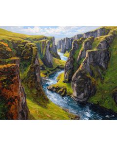 ICELANDIC CANYON DEPTH