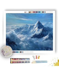 MOUNT EVEREST SKY - Paint by Numbers Full Kit
