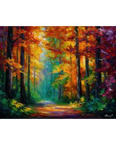 IRISH AUTUMN WOODS