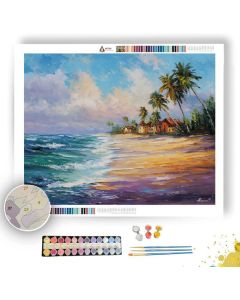 DURBAN SHORE MORNING - Paint by Numbers Full Kit