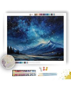 AUSTRIAN NIGHT SKY - Paint by Numbers Full Kit