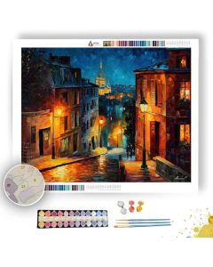 MONTMARTRE STREET - Paint by Numbers Full Kit