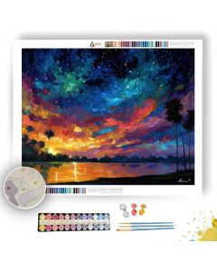 BRAZILIAN NIGHT SKY - Paint by Numbers Full Kit