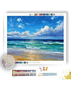 GOLD COAST SHORE - Paint by Numbers Full Kit