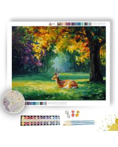 NARA DEER GARDEN - Paint by Numbers Full Kit