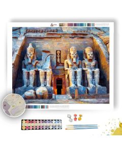 ABU SIMBEL FACADE - Paint by Numbers Full Kit