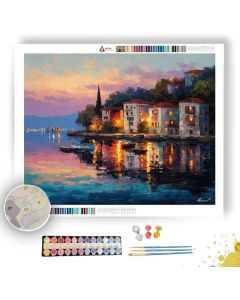 TURKISH COAST DAWN - Paint by Numbers Full Kit