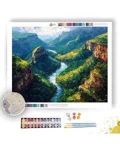 BLYDE RIVER CANYON - Paint by Numbers Full Kit