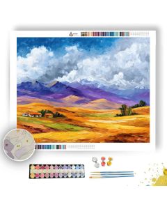 PERUVIAN HIGHLANDS - Paint by Numbers Full Kit