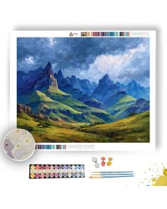 DRAGENSBERG PEAKS - Paint by Numbers Full Kit
