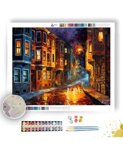 ISTANBUL OLD STREETS - Paint by Numbers Full Kit