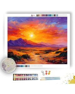 BAJA DESERT SUN - Paint by Numbers Full Kit