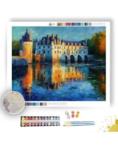 LOIRE VALLEY CHATEAU - Paint by Numbers Full Kit