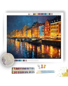 NYHAVN EVENING - Paint by Numbers Full Kit