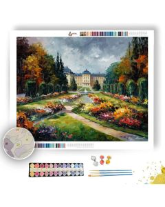 ROSENBORG GARDENS - Paint by Numbers Full Kit