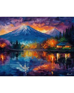 JAPANESE LAKE REFLECTION