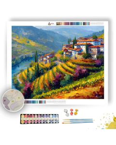DOURO VALLEY VINES - Paint by Numbers Full Kit