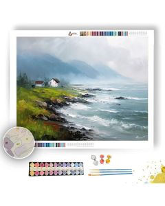 IRISH COAST MIST - Paint by Numbers Full Kit