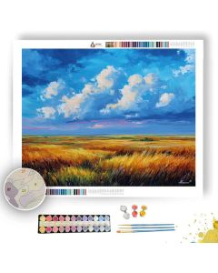 PAMPA GRASSLANDS - Paint by Numbers Full Kit