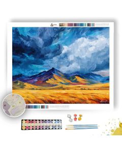 PATAGONIA WINDY SKY - Paint by Numbers Full Kit