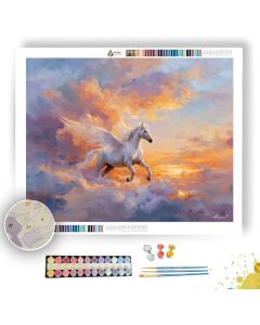 CLOUDSTEP PEGASUS - Paint by Numbers Full Kit