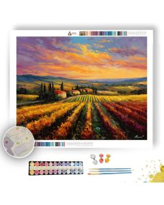 ISTRIA VINEYARD HILLS - Paint by Numbers Full Kit