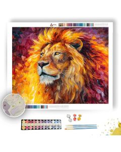 EMBER MANE LION - Paint by Numbers Full Kit