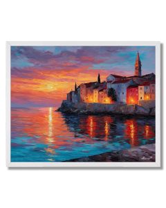 ADRIATIC COAST DAWN - FRAMED