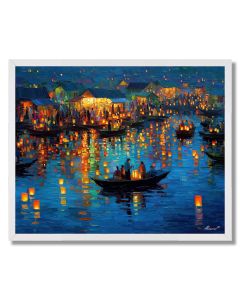 LANTERN SKY MARKET - FRAMED