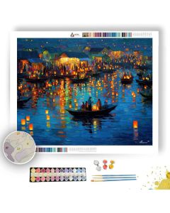 LANTERN SKY MARKET - Paint by Numbers Full Kit