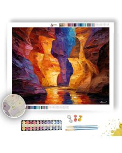 ETHEREAL CANYON - Paint by Numbers Full Kit