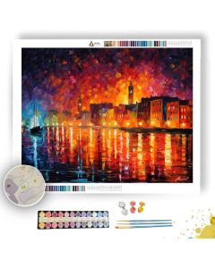 EMBER SKY CITY - Paint by Numbers Full Kit