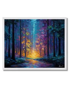 LUMEN FOREST HEART - FRAMED