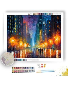 AURORA TOWER CITY - Paint by Numbers Full Kit
